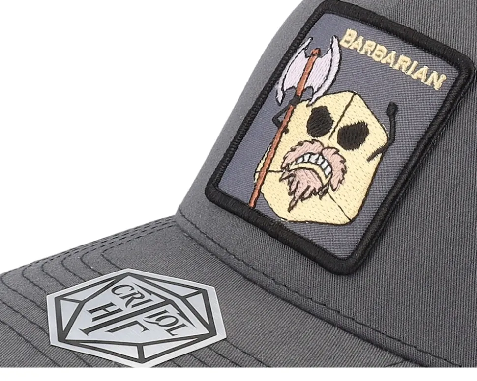 Barbarian Class 112fp Charcoal/Black Trucker - Critiql Hit