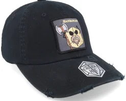 Barbarian Dad Cap Destroyed Black Adjustable - Critiql Hit
