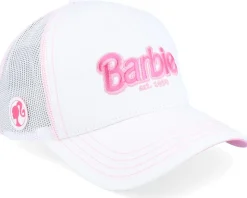 Barbie Logo Pink/White Trucker - Capslab