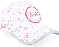 Barbie Logo White Adjustable - Capslab