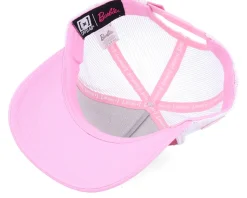 Barbie White/Pink A-Frame Trucker - Capslab