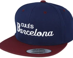 Barcelona Navy/Maroon Snapback - Forza