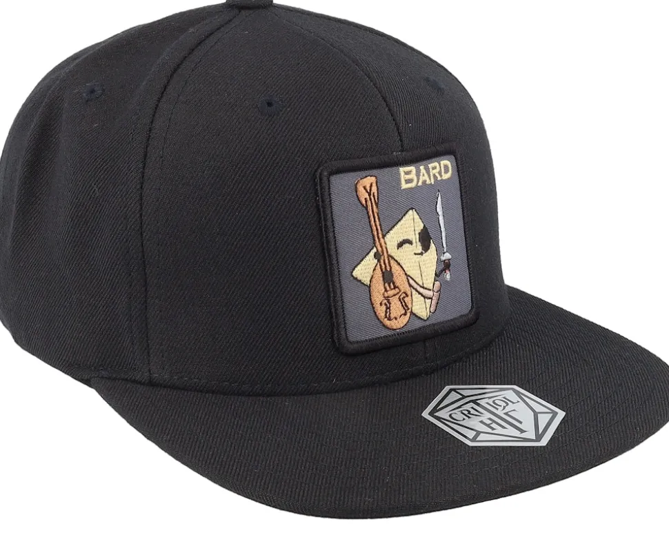 Bard Class Black Snapback - Critiql Hit