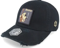 Bard Dad Cap Destroyed Black Adjustable - Critiql Hit