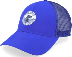 Baseball Cap Angling Club Royal Blue Trucker - Stetson