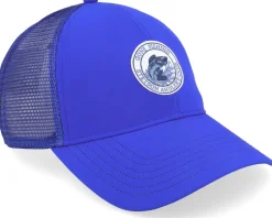 Baseball Cap Angling Club Royal Blue Trucker - Stetson