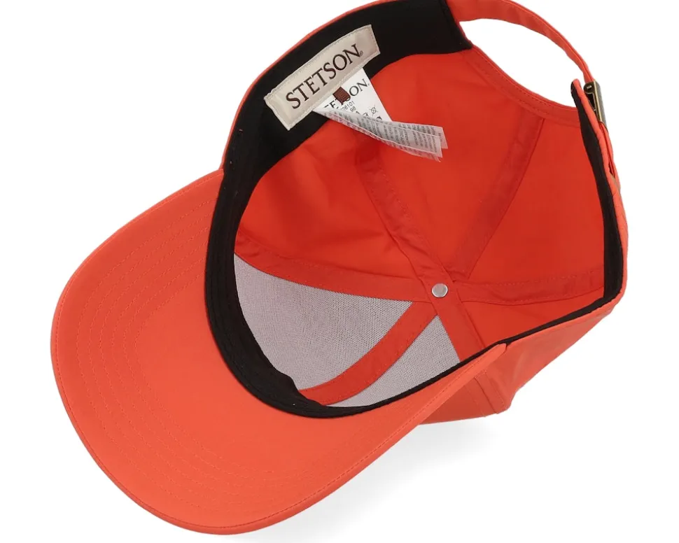 Baseball Cap Bright Orange Adjustable - Stetson