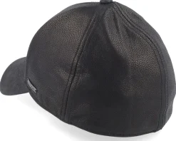 Baseball Cap Chevrette Cowhide Black Earflap Fitted - Stetson