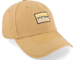 Baseball Cap Cotton Beige Adjustable - Stetson