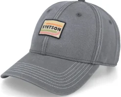 Baseball Cap Cotton Grey Adjutable - Stetson