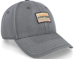 Baseball Cap Cotton Grey Adjutable - Stetson