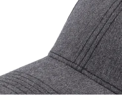 Baseball Cap Cotton Melange Anthracite Adjustable - Stetson