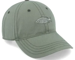 Baseball Cap Fishing Olive Dad Cap - Stetson
