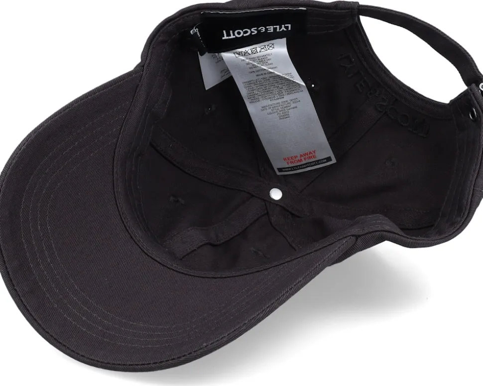 Baseball Cap Gunmetal Dad Cap - Lyle & Scott