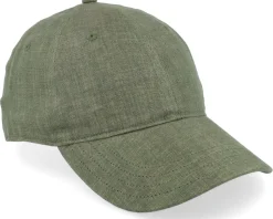 Baseball Cap Linen Olive Dad Cap - Stetson
