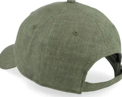 Baseball Cap Linen Olive Dad Cap - Stetson