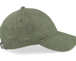 Baseball Cap Linen Olive Dad Cap - Stetson