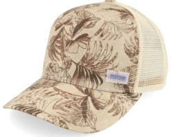 Baseball Cap Organic Linen Sustainable Beige Trucker - Stetson