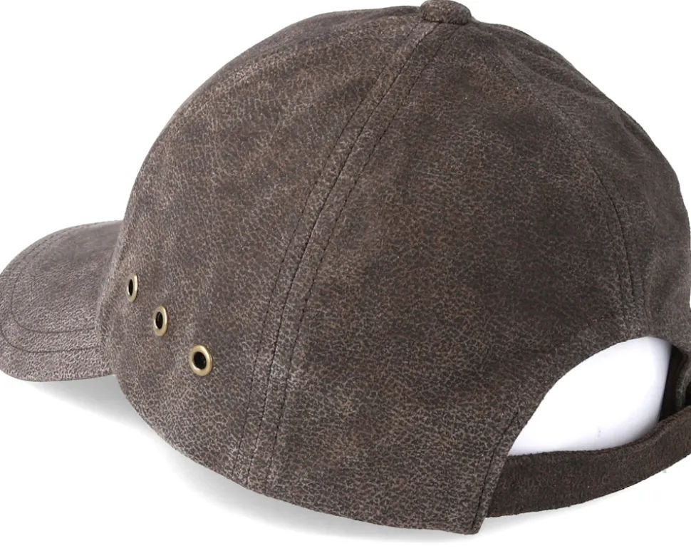 Baseball Cap Pigskin Braun Adjustable - Stetson