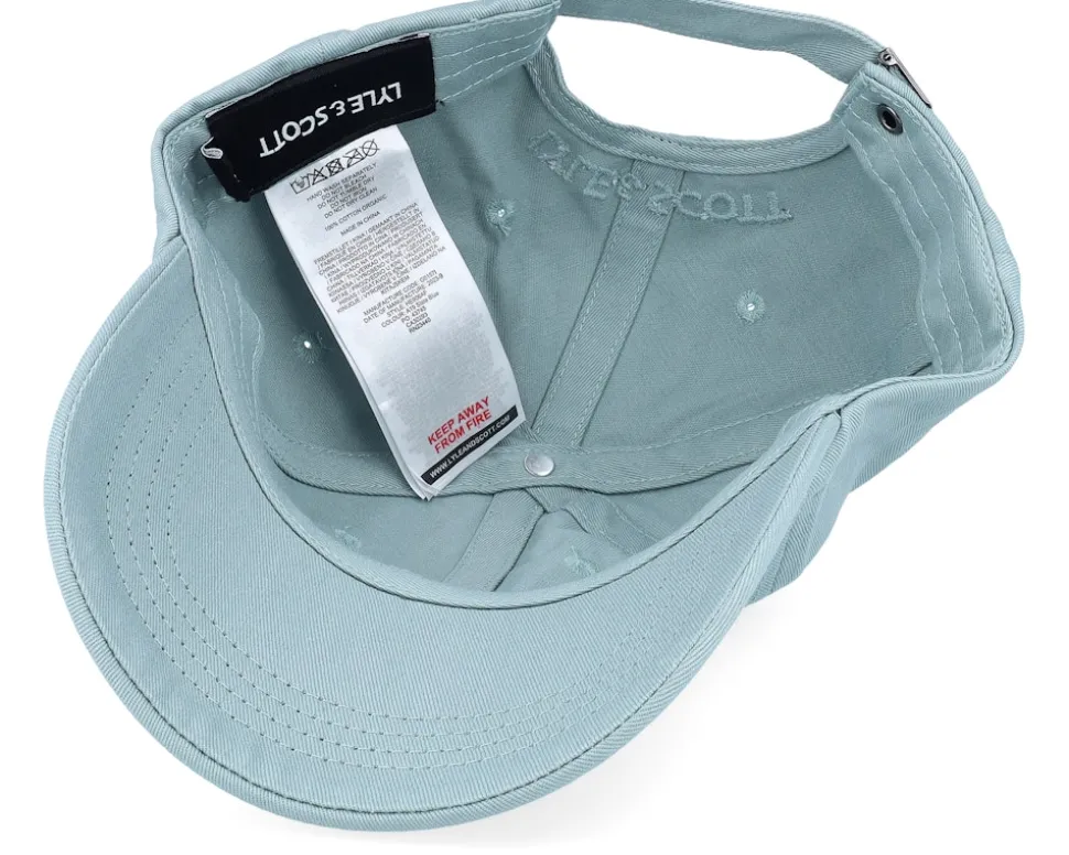Baseball Cap Slate Blue Dad Cap - Lyle & Scott