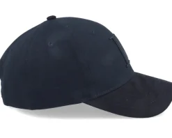 Baseball Cap Suede Ii Black Adjustable - Les Deux