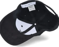 Baseball Cap Suede Ii Black Adjustable - Les Deux