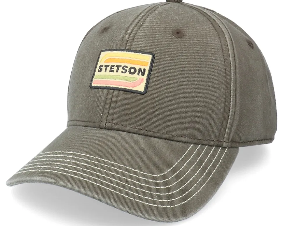 Baseball Cotton Olive Adjustable - Stetson