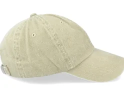 Baseball Dyed Cotton Twill Beige Dad Cap - MJM Hats