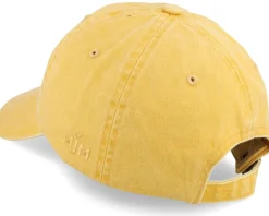 Baseball Dyed Cotton Twill Yellow Dad Cap - MJM Hats