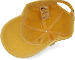 Baseball Dyed Cotton Twill Yellow Dad Cap - MJM Hats