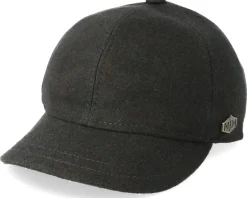 Baseball El 100% Eco Merino Wool Loden Dark Grey Fitted - MJM Hats