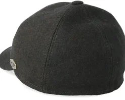 Baseball El 100% Eco Merino Wool Loden Dark Grey Fitted - MJM Hats