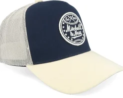 Baseball Own Brand Navy /Sand A-Frame Trucker - Mitchell & Ness