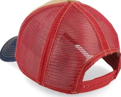 Baseball Vintage Ochre/Navy/Red Trucker - Stetson
