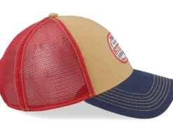 Baseball Vintage Ochre/Navy/Red Trucker - Stetson