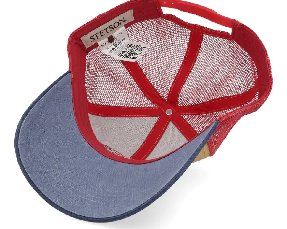 Baseball Vintage Ochre/Navy/Red Trucker - Stetson