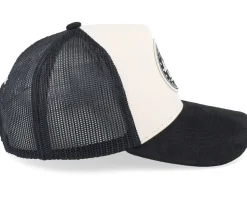 Baseball White/Black A-Frame Trucker - Mitchell & Ness