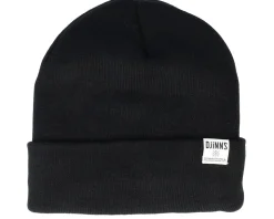 Basic Beanie Recycled Yarn Black Cuff - Djinns