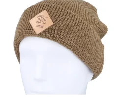 Basic Beanie Waffle Waffle Beige Cuff - Djinns