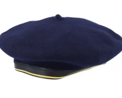 Basque Wool Navy Beret - MJM Hats