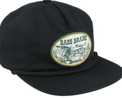 Bass Brains Swim Black Snapback - Brixton
