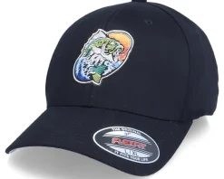 Bass Logo Patch Black Flexfit - Skillfish
