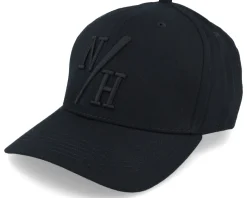 Batter Curved Brim Cap Black/Black Adjustable - Northern Hooligans