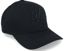Batter Curved Brim Cap Black/Black Adjustable - Northern Hooligans