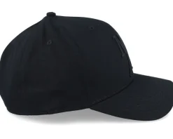 Batter Curved Brim Cap Black/Black Adjustable - Northern Hooligans