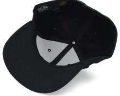 Batter Curved Brim Cap Black/Black Adjustable - Northern Hooligans