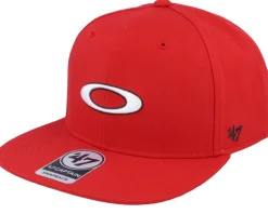 B1b Ellipse Hat Red Line Snapback - Oakley