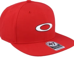 B1b Ellipse Hat Red Line Snapback - Oakley