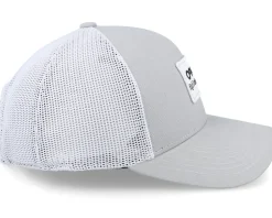 B1b High Definition Optics Patch Stone Gray/White Trucker - Oakley