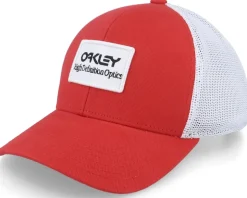 B1b High Definition Optics Patch Stone Gray/White Trucker - Oakley
